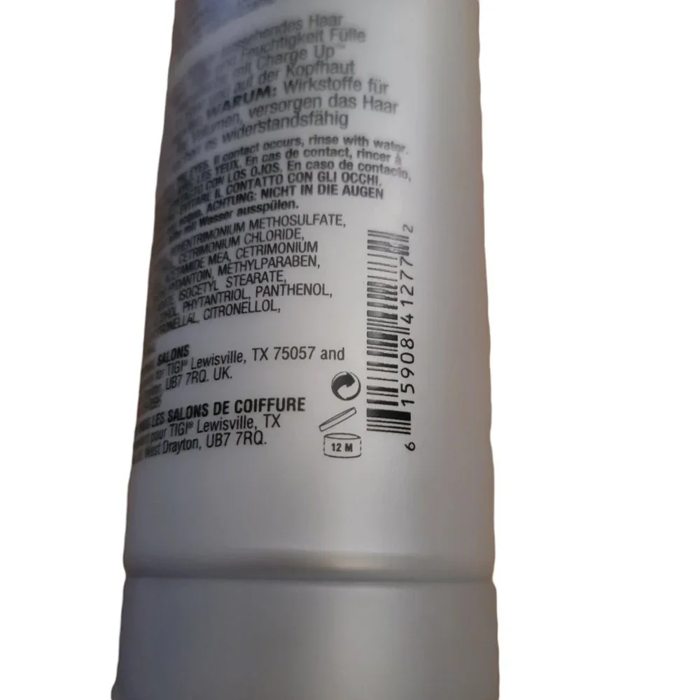 TIGI Bedhead For Men Volumizing Charge Up Thickening‎ Conditioner 6.76 fl oz